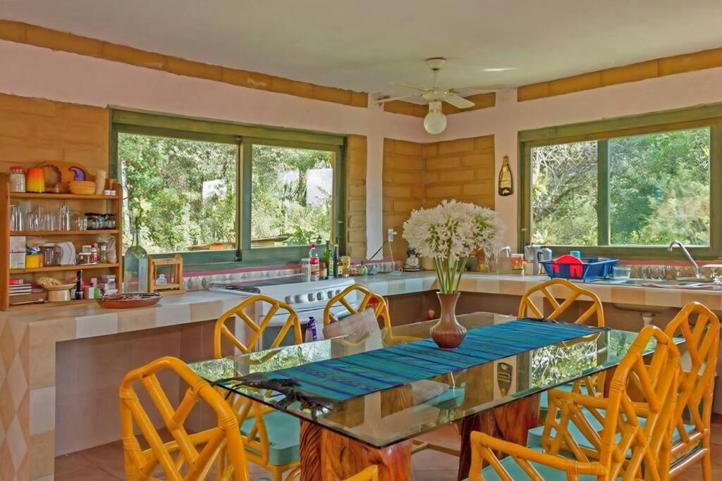 La Troje Cabanas Tepoztlán Eksteriør billede